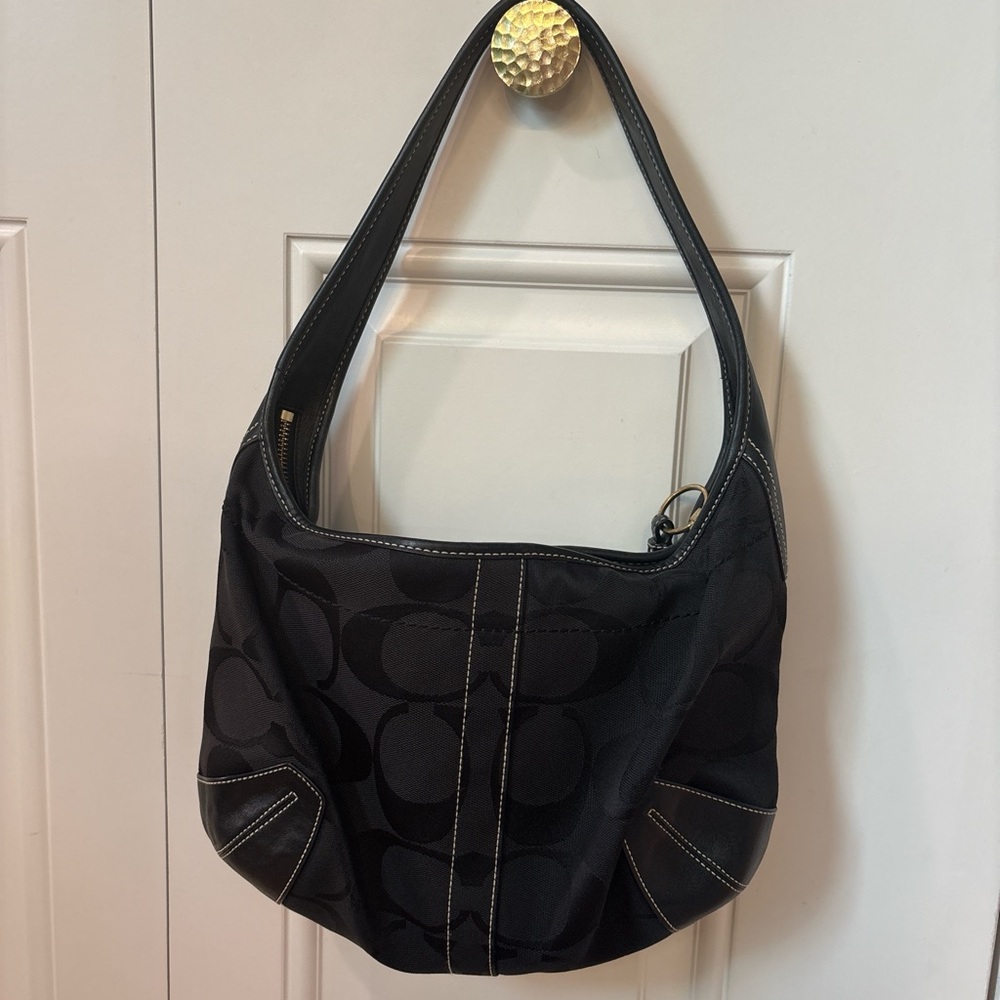 Coach Black Hobo Bag E0782 11290
